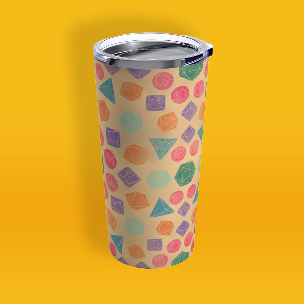 60's Dice Tumbler 20oz