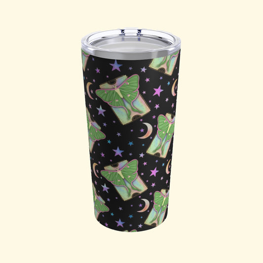 Mystical Luna Moth Tumbler 20oz