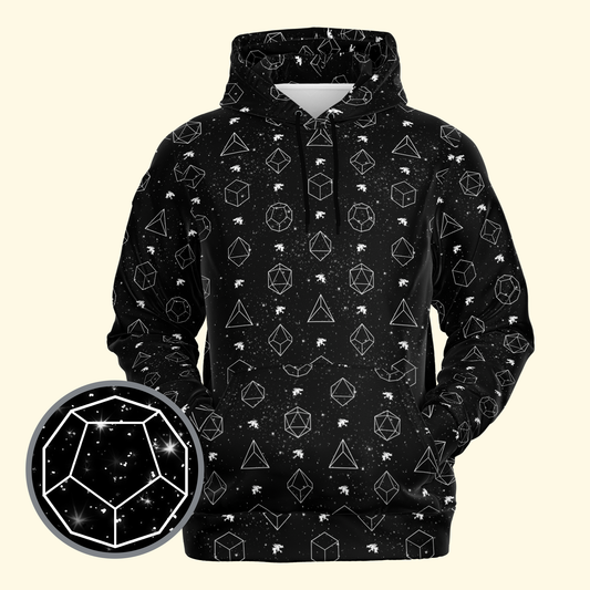 Starry Night of Dice Hoodie