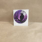 Galaxy Raven Night Vinyl Sticker