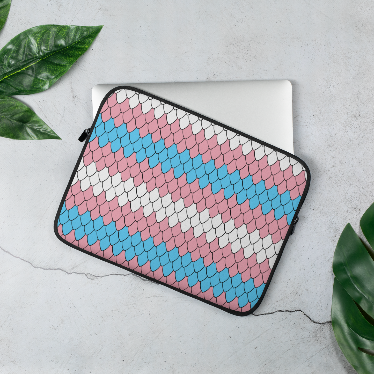 Trans Scales Laptop Sleeve