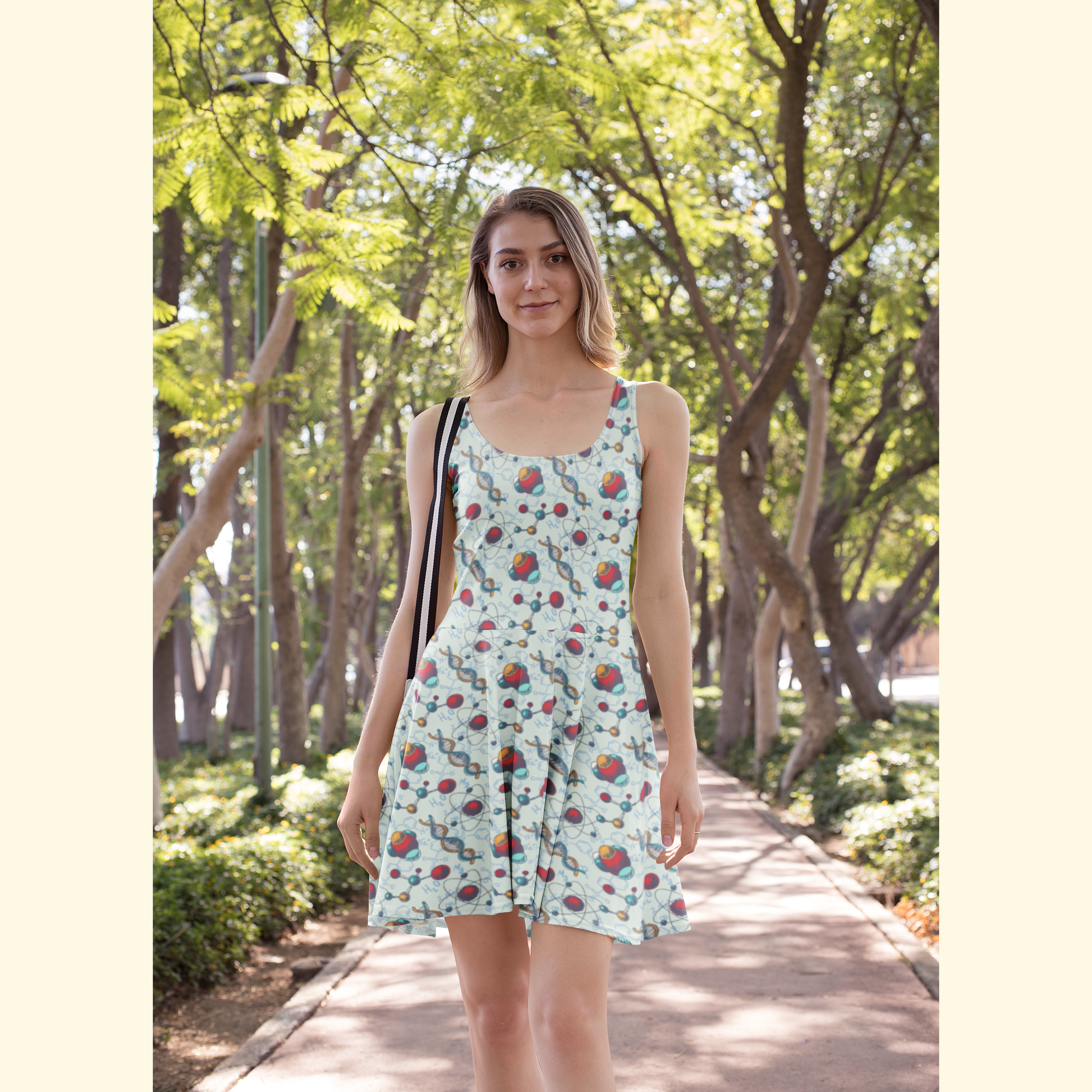 geek skater dress DNA Skater Dress 3XL