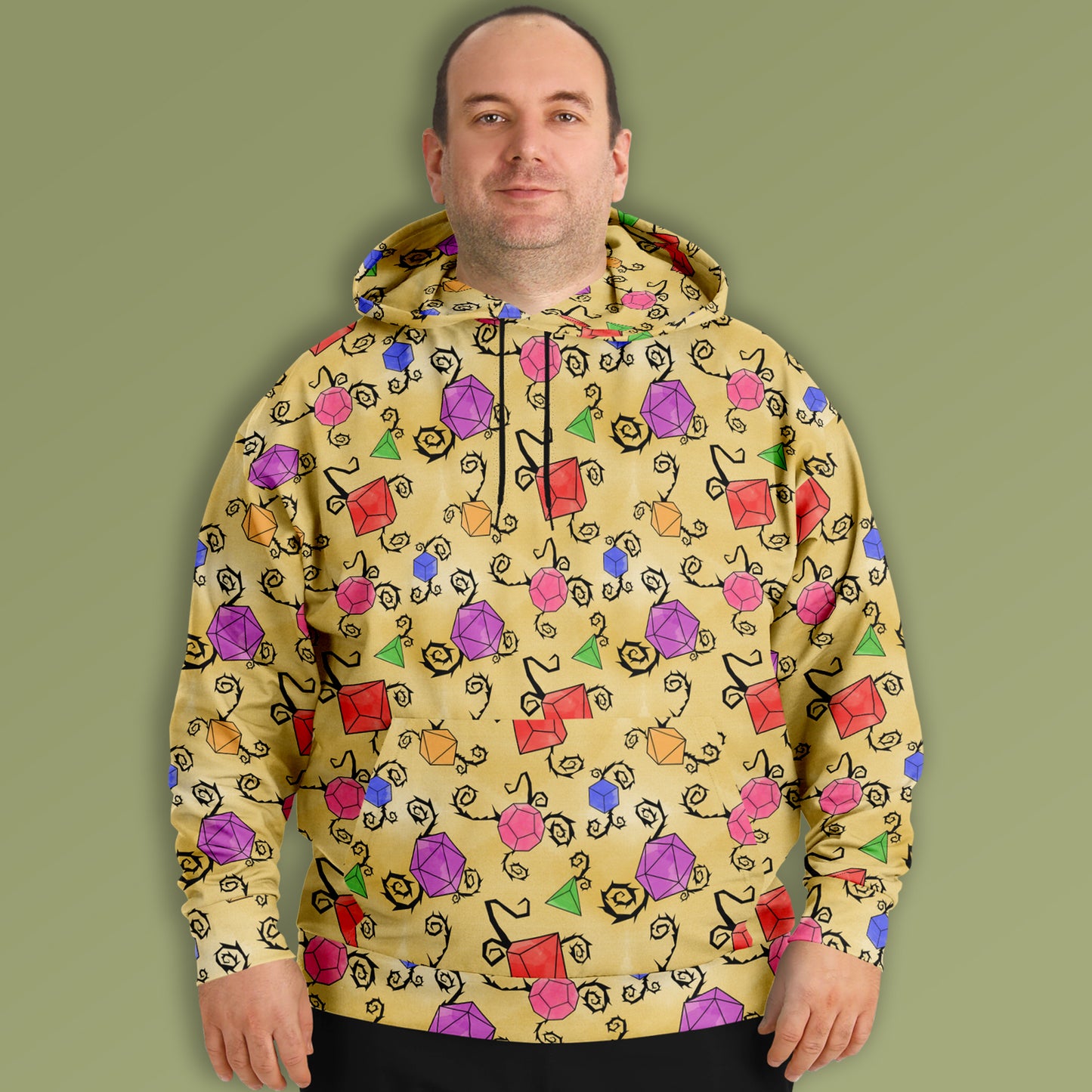Whimsical Dice Hoodie