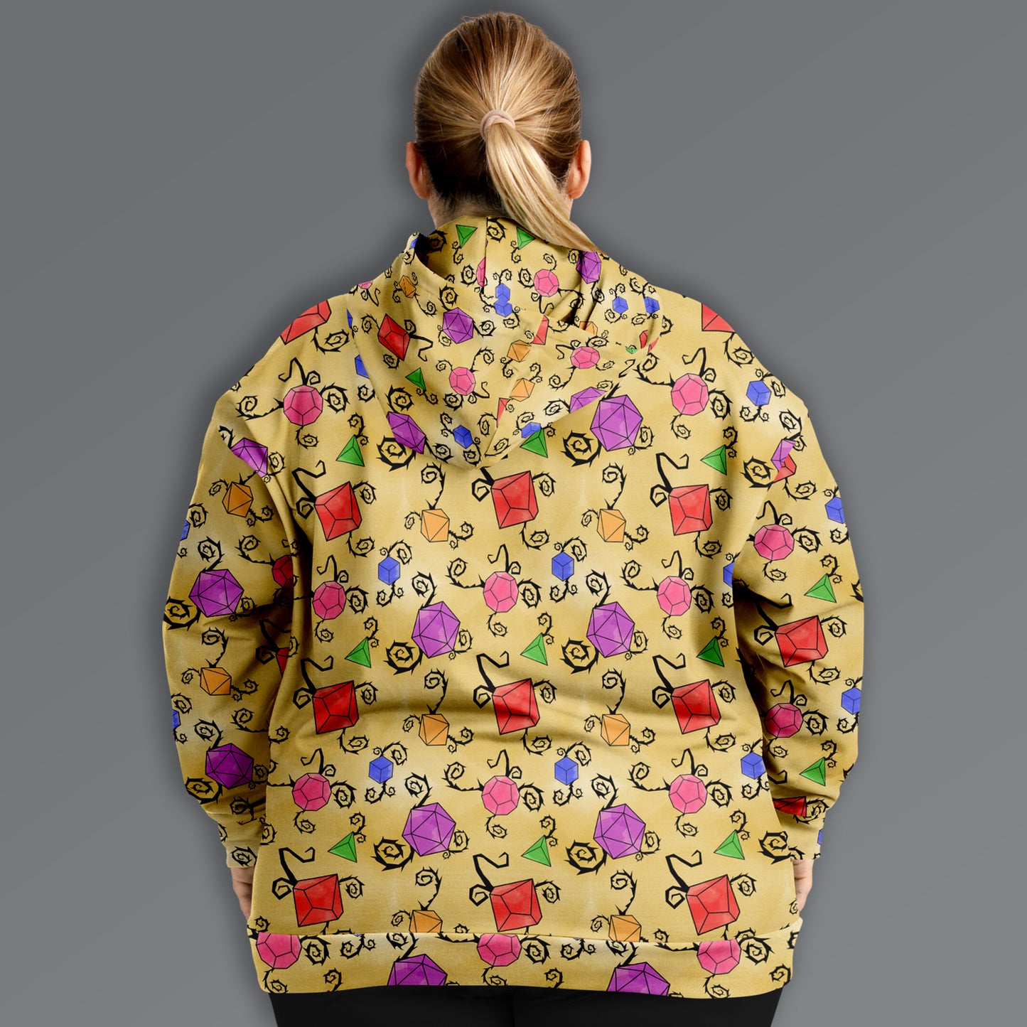 Whimsical Dice Hoodie
