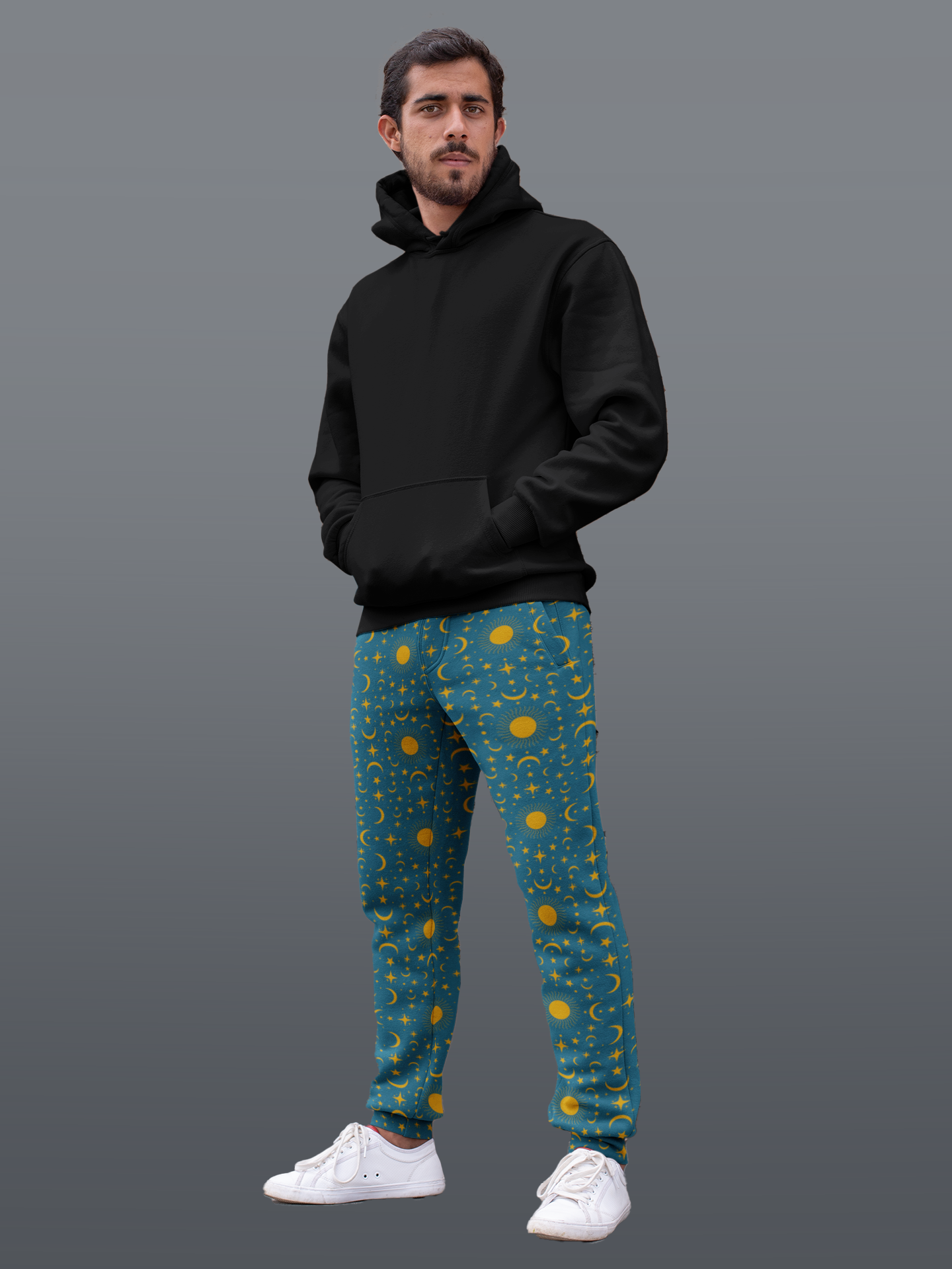 Teal Tarot Card Joggers