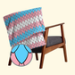 Trans Dragon Scale Blanket