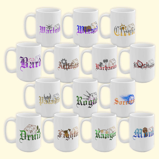 D&D Class Mugs